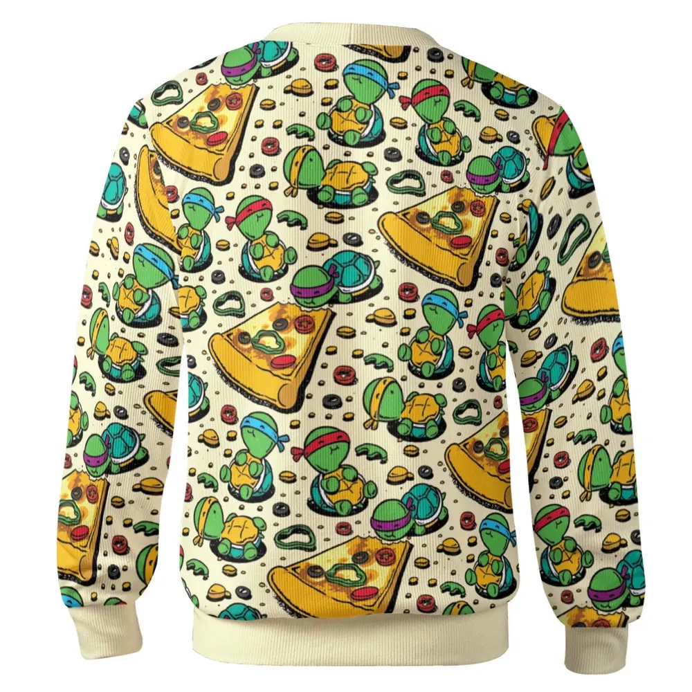 Turtles Pizza Lover Cardigan - 3