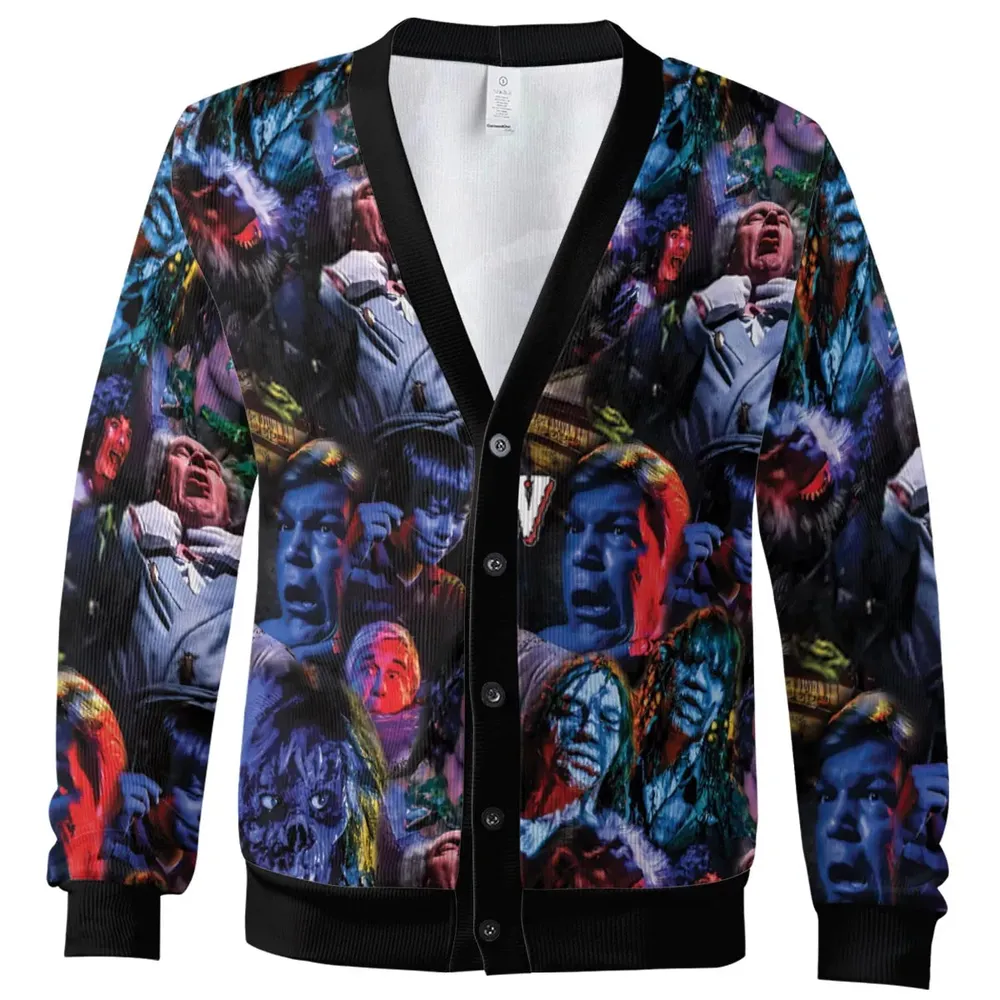Retro Horror Creepshow Cardigan - 2