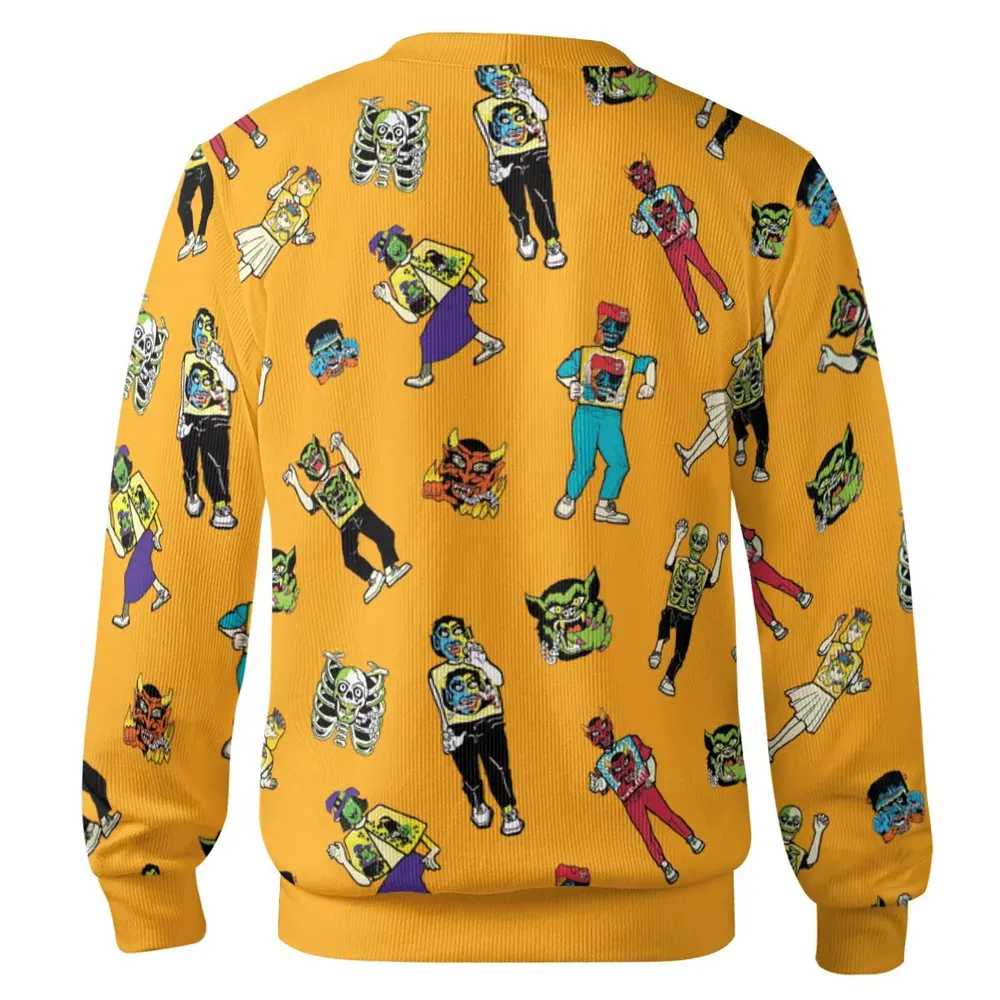 Trick-or-treat memories stitched Cardigan - 3