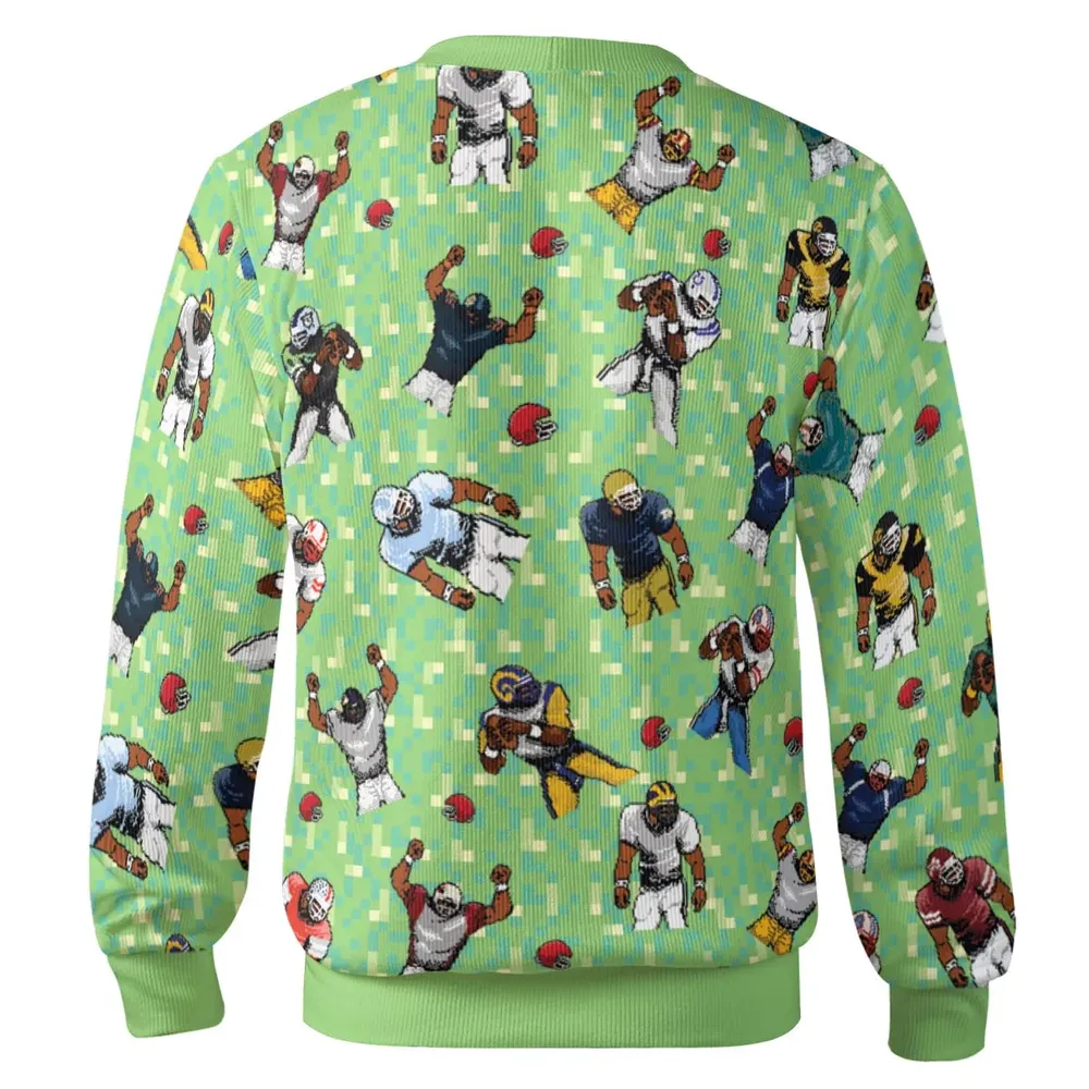 Tecmo Bowl Game Characters Cardigan - 3