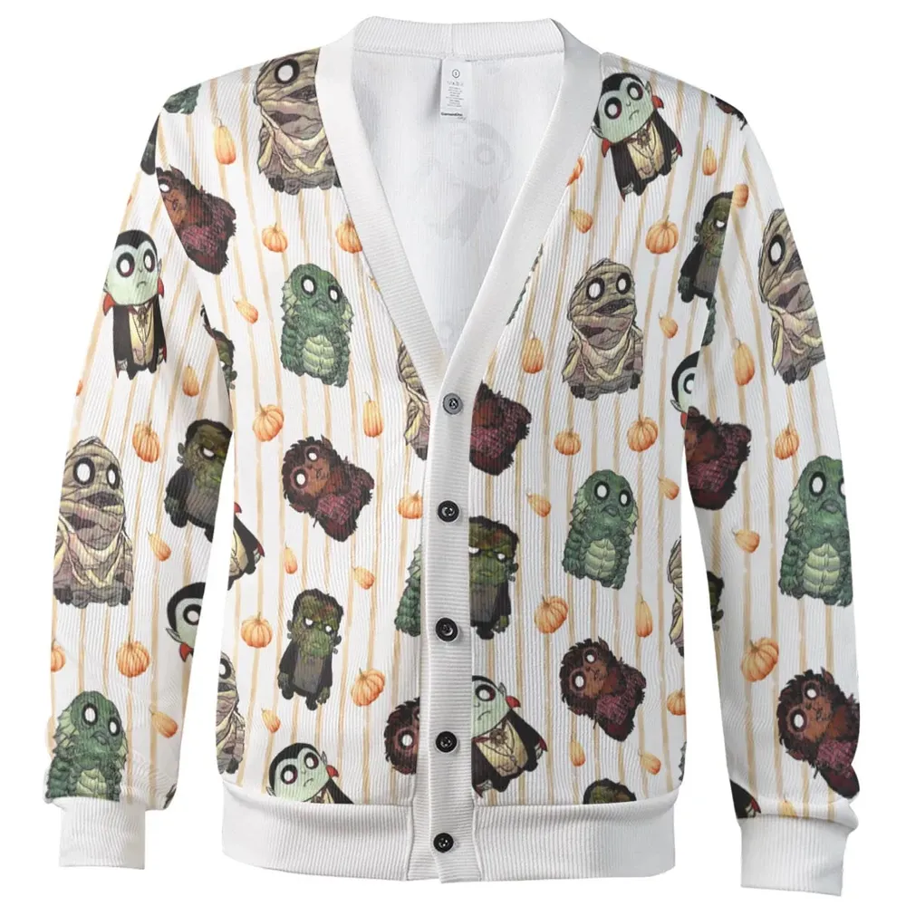 Ghoul Goals Monster Mash Cardigan - 2