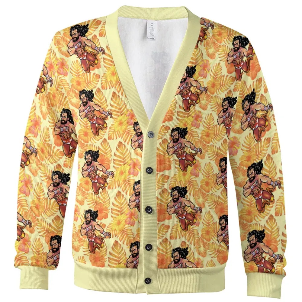 Macho Man Elbow Drop Cardigan - 2