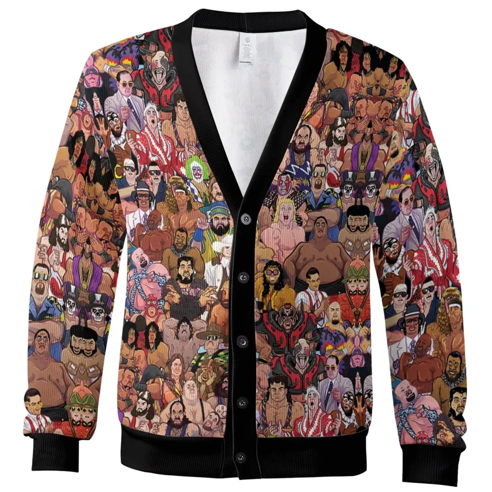 WWF Legends: Early '90s  Cardigan - 2