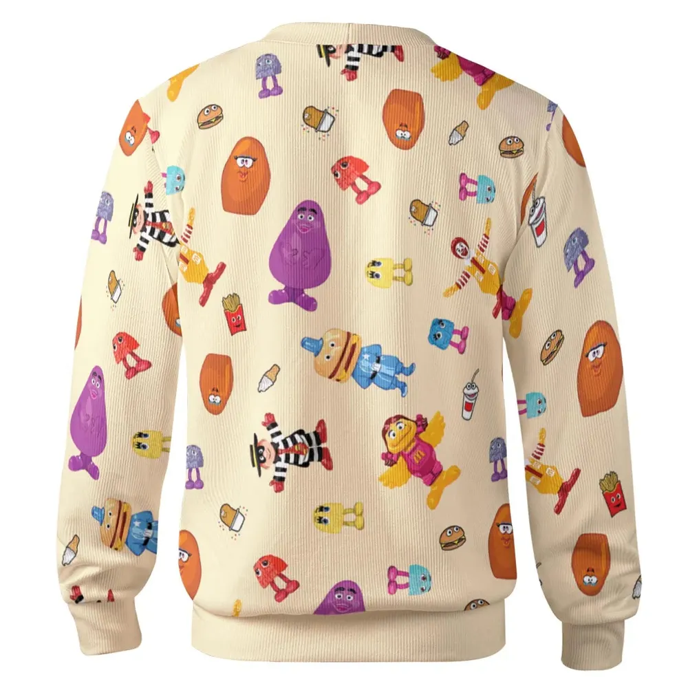 Mcdonalds Vintage Characters Toys Cardigan - 3
