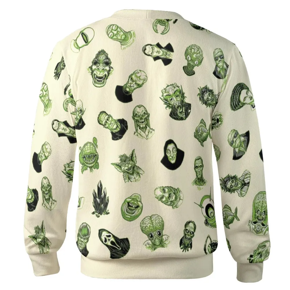 Monster Party Halloween Cardigan - 3