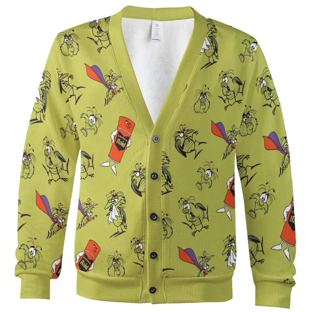 The Raid Bug Spray Characters Cardigan - 2