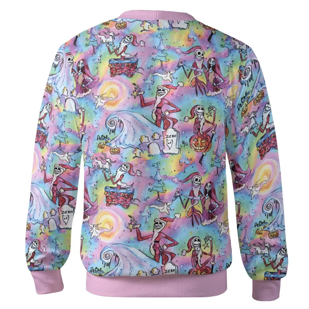Goth Aesthetic The Nightmare Before Christmas Cardigan - 3