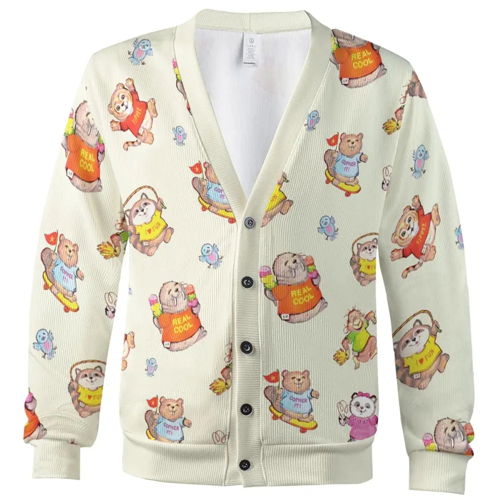 The Shirt Tales Retro 80s Band Tribute Cardigan - 2