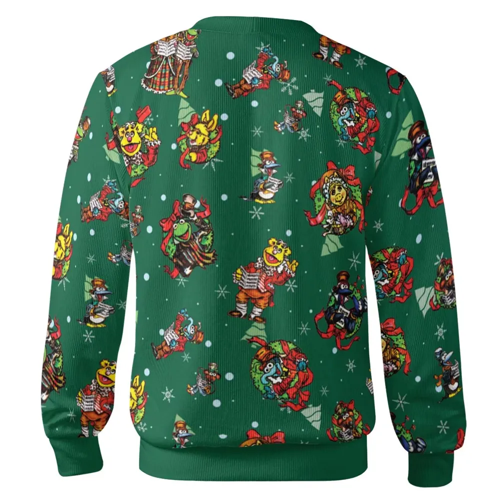 Christmas Carol Muppet Cardigan - 3