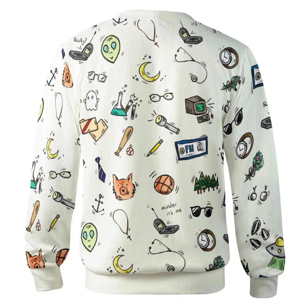 The X-File Doodles Cardigan - 3