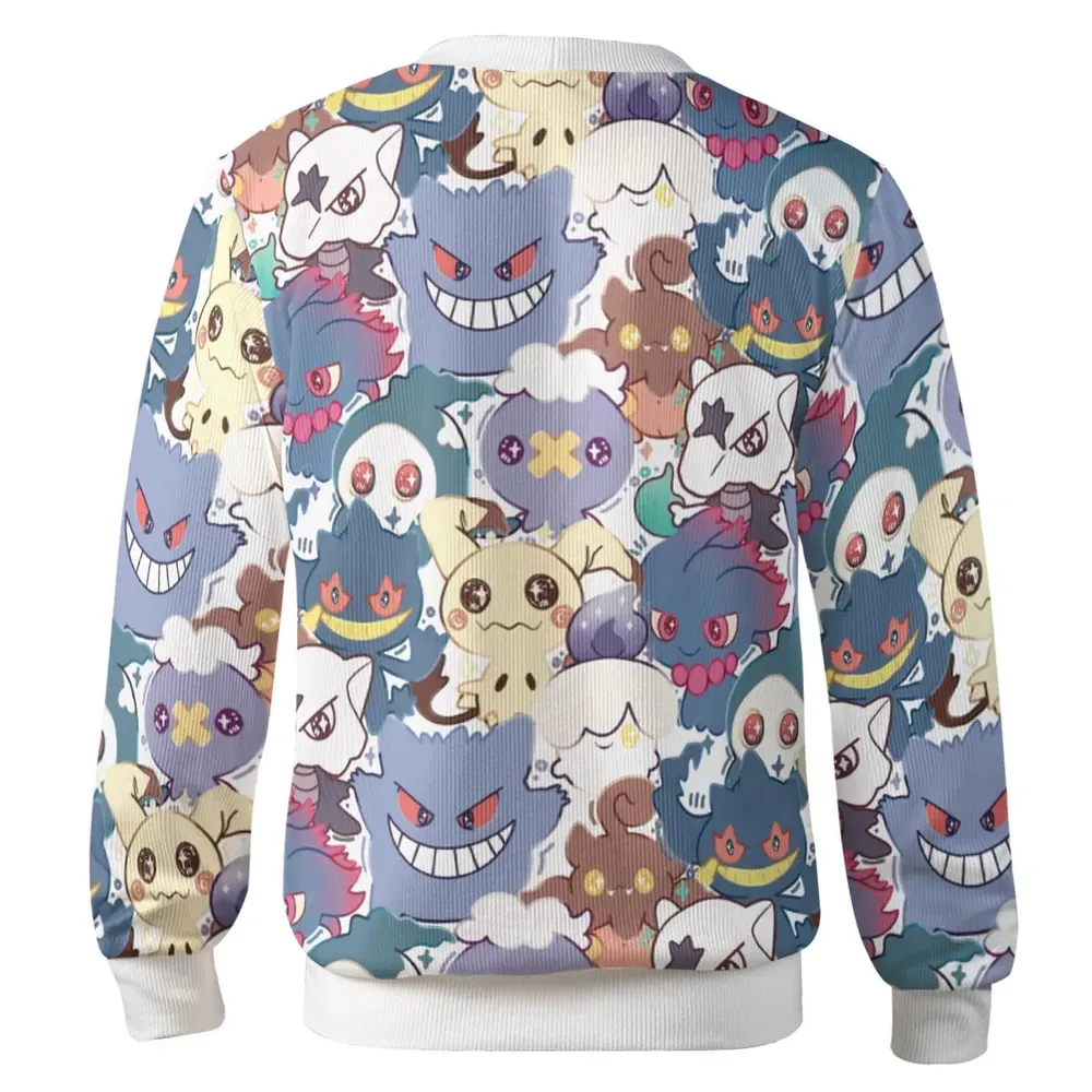 Ghost Friends Pokemon Cardigan - 3