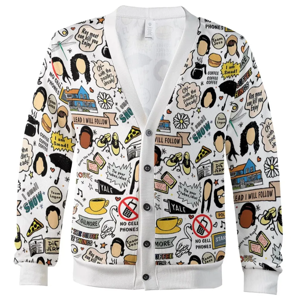 Coffee Culture Gilmore Girls Cardigan - 2
