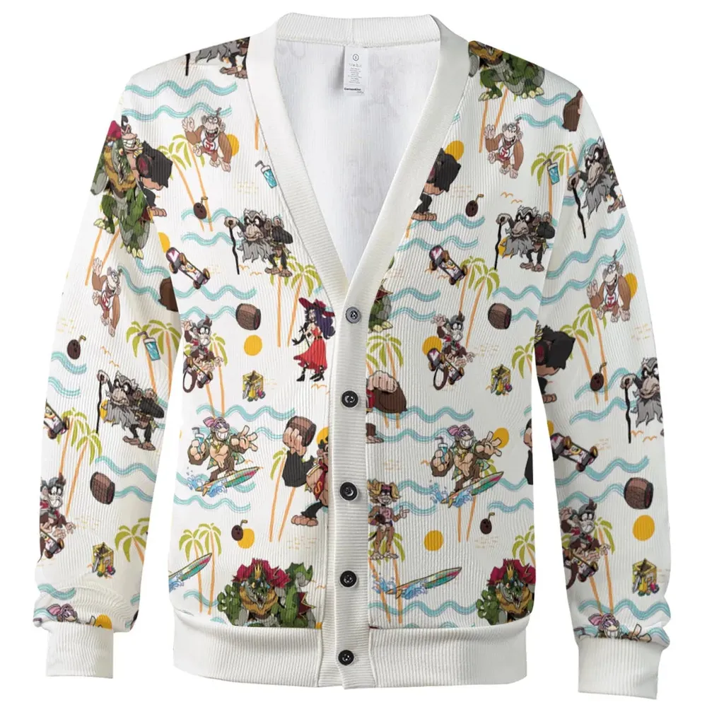 Island Mode Donkey Kong Cardigan - 2