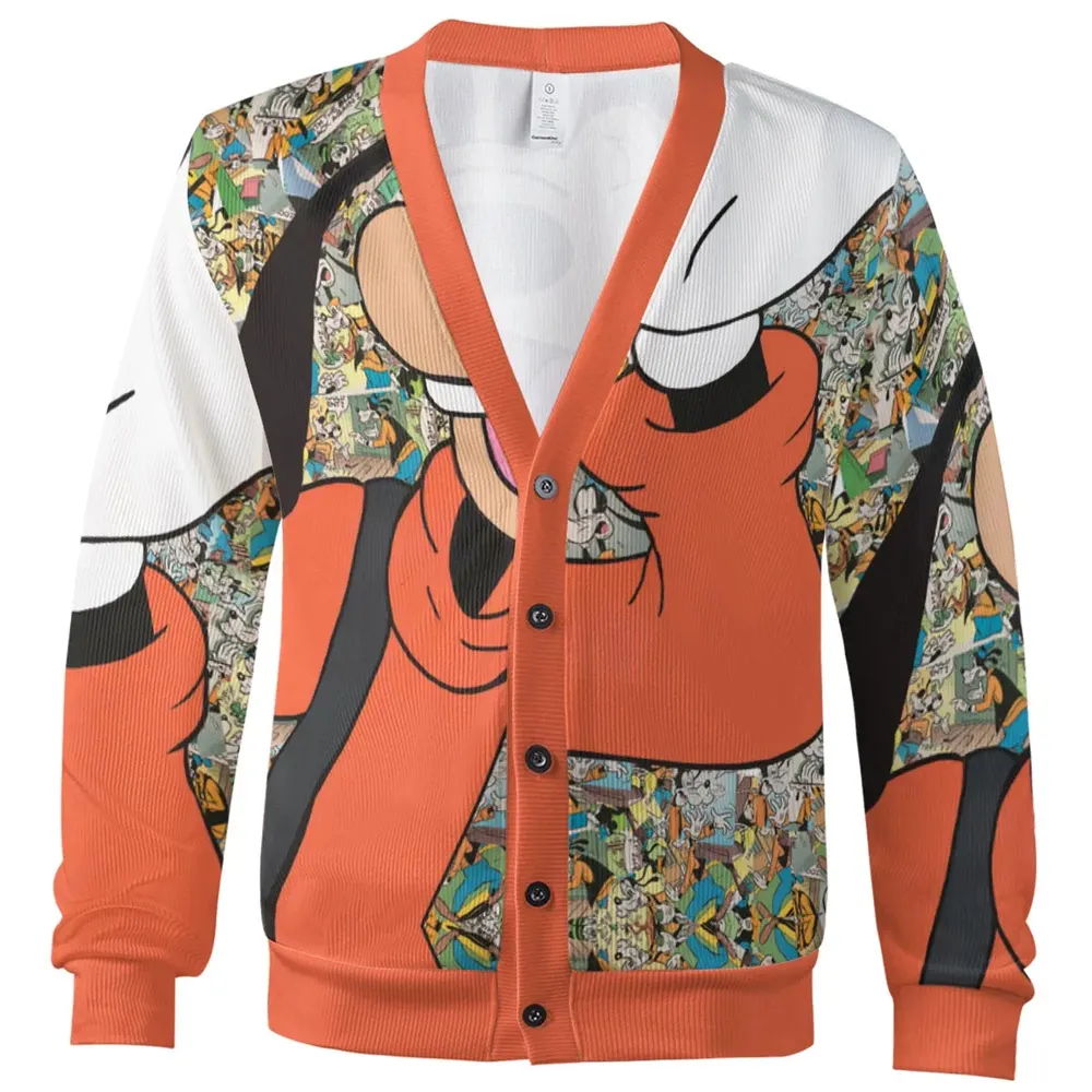 Comic Book Goofy Cardigan - 2
