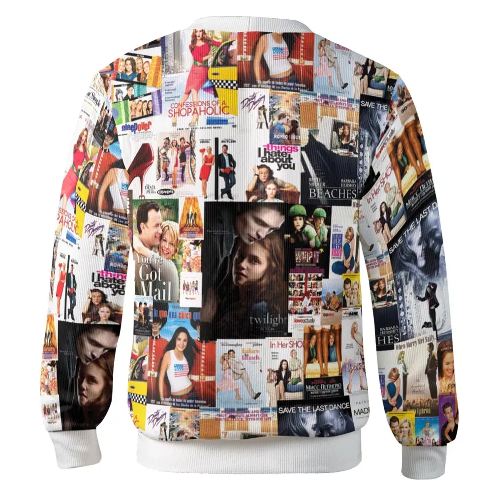 Chick Flick Movie Poster Collage Cardigan - 3