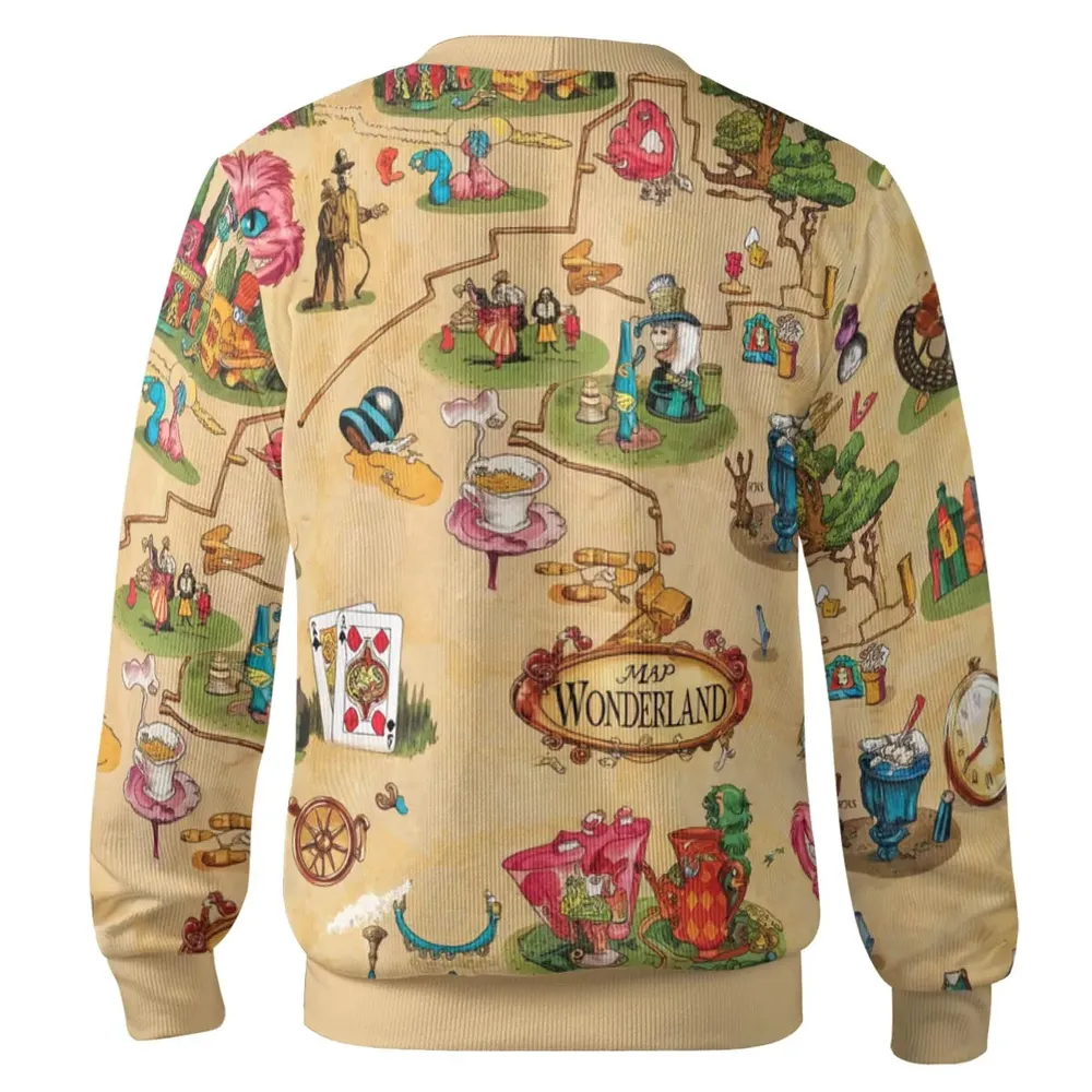 Wonderland map Cardigan - 3