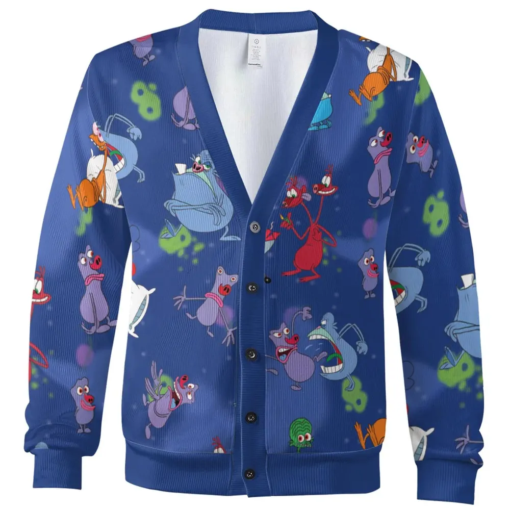 Aliens are stranded on Earth Cardigan - 2