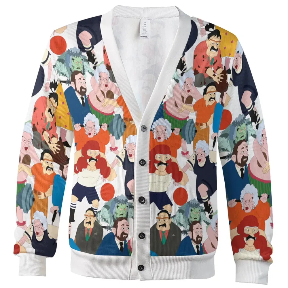 Finster and Prickly Cardigan - 2