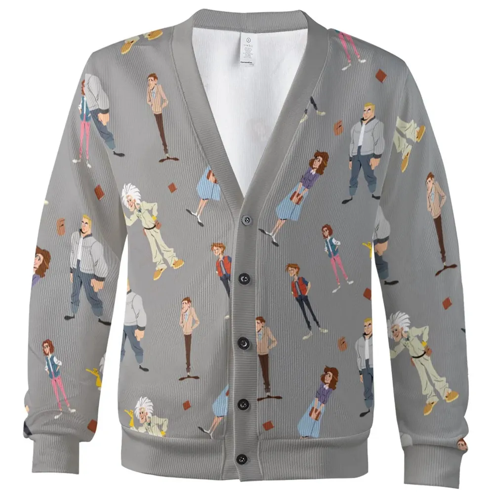 Time Travel Back to the Future Cardigan - 2