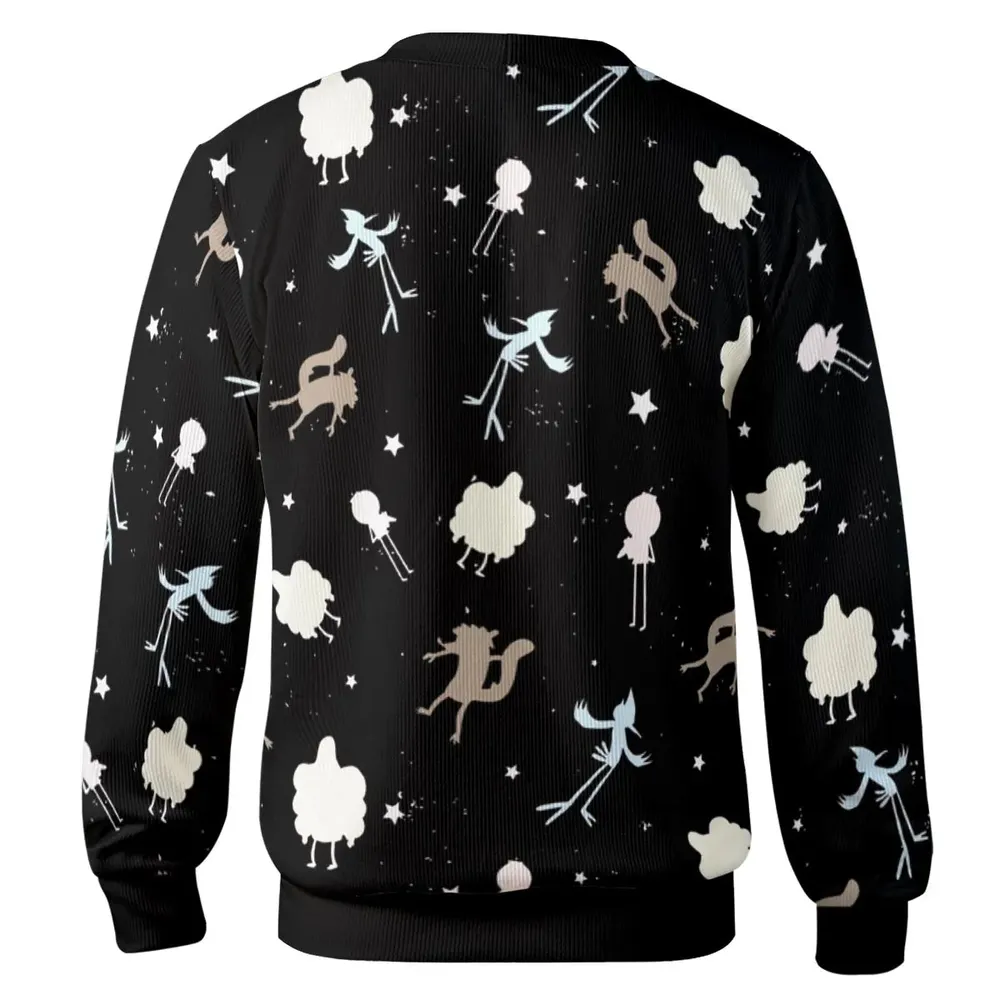 Regular Show Pattern Cardigan - 3