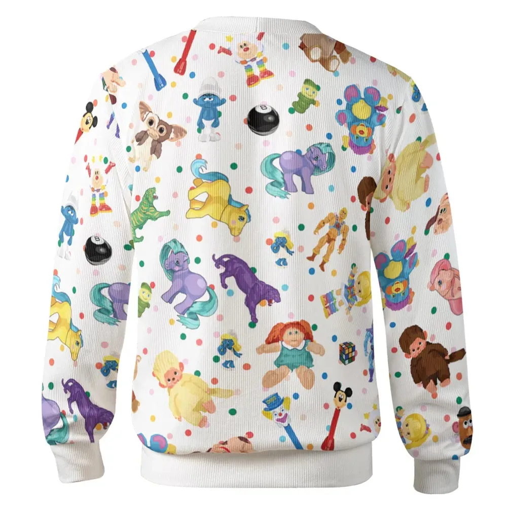 80s Toy Collage Cardigan - 3