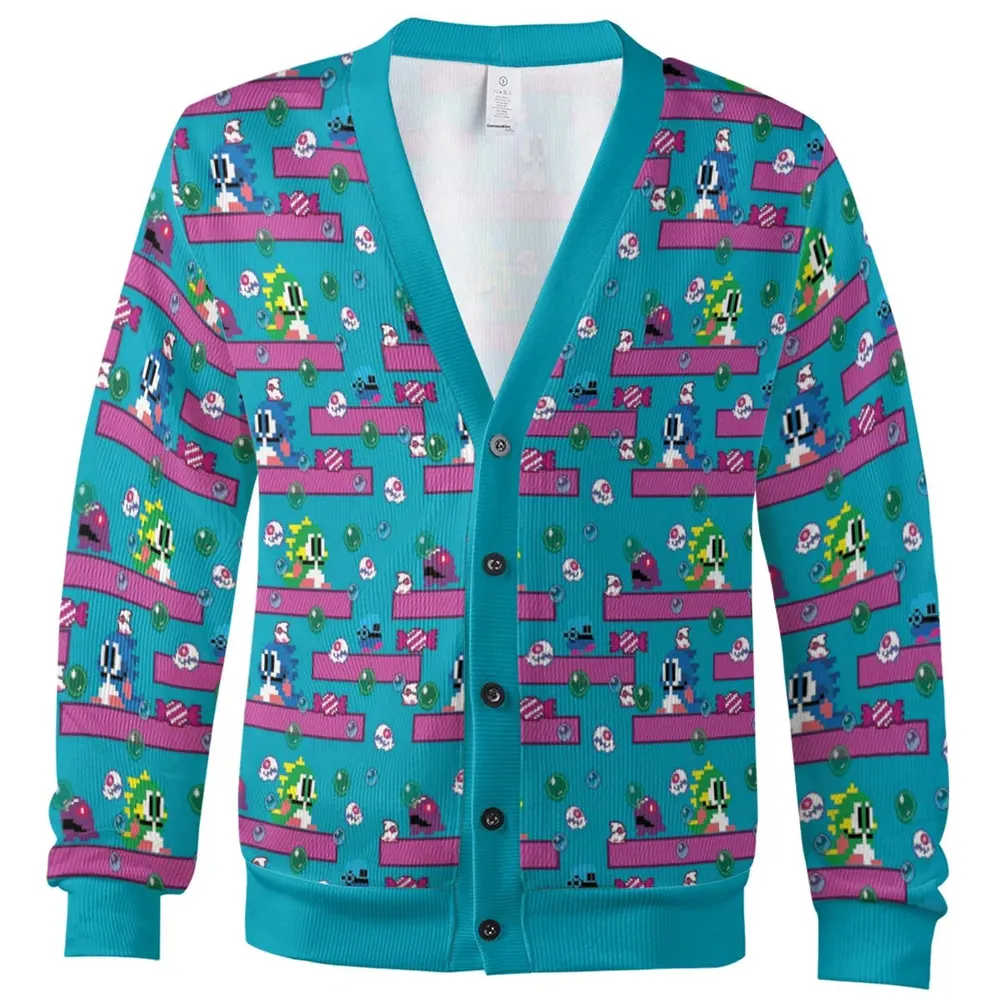 Classic Games Bubble Bobble Cardigan - 2