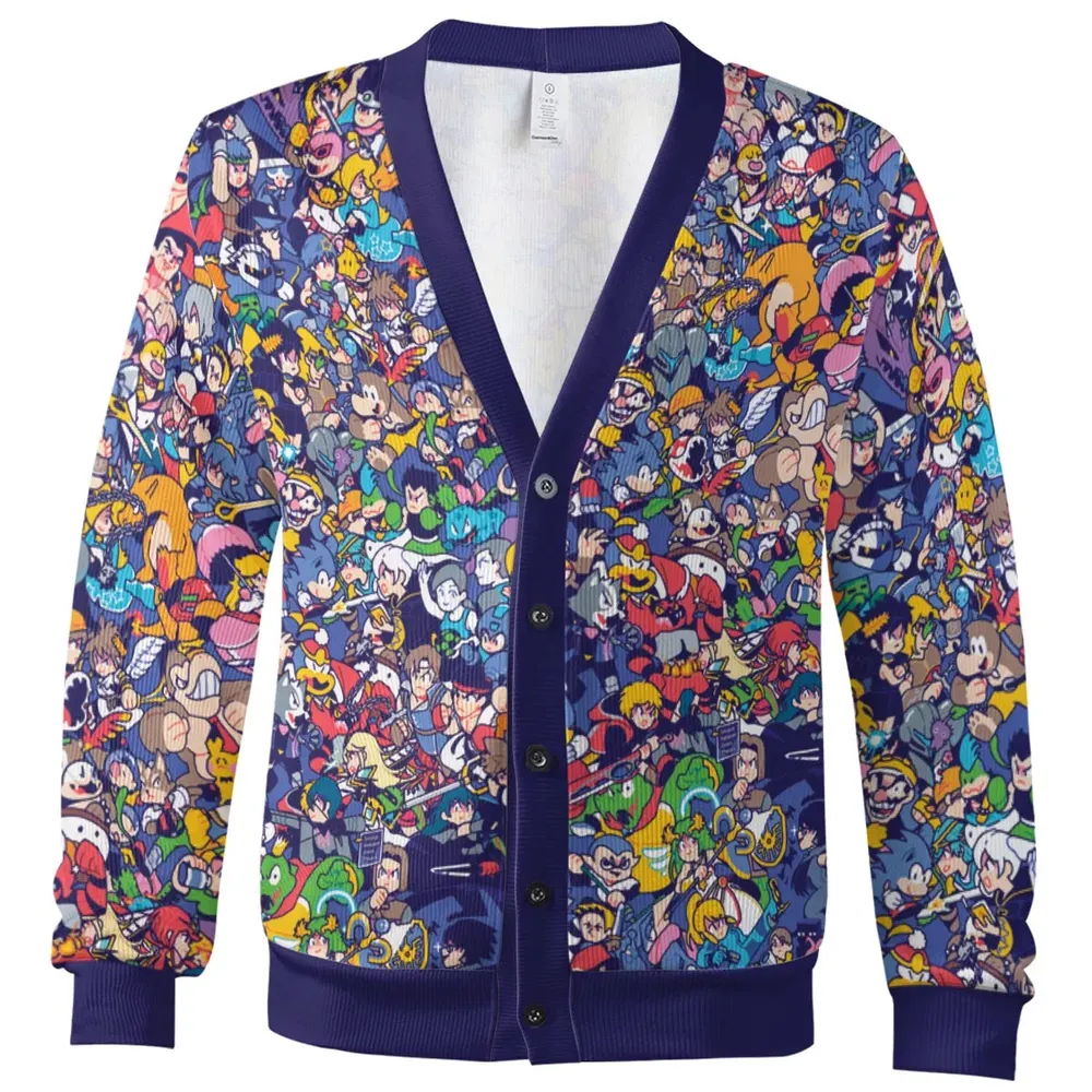 Retro Gaming Cardigan - 2