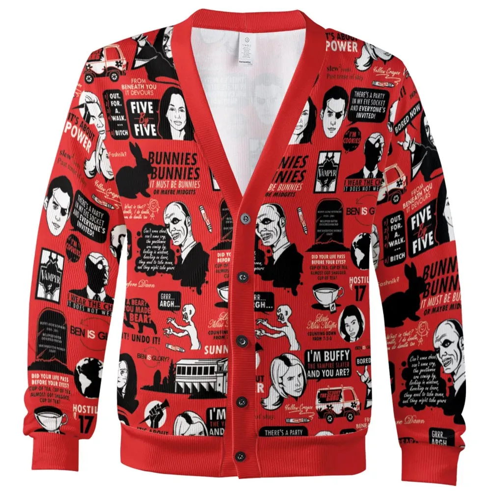 Quotes From the Hellmouth Cardigan - 2