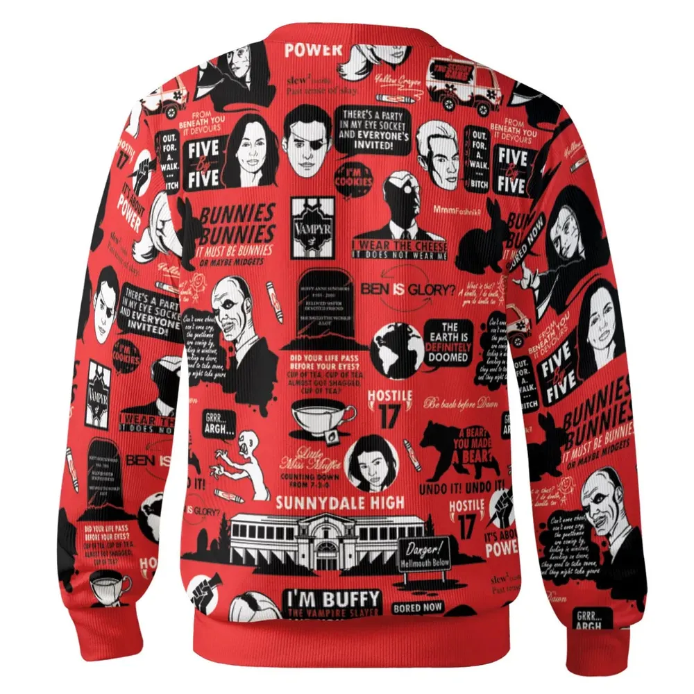 Quotes From the Hellmouth Cardigan - 3