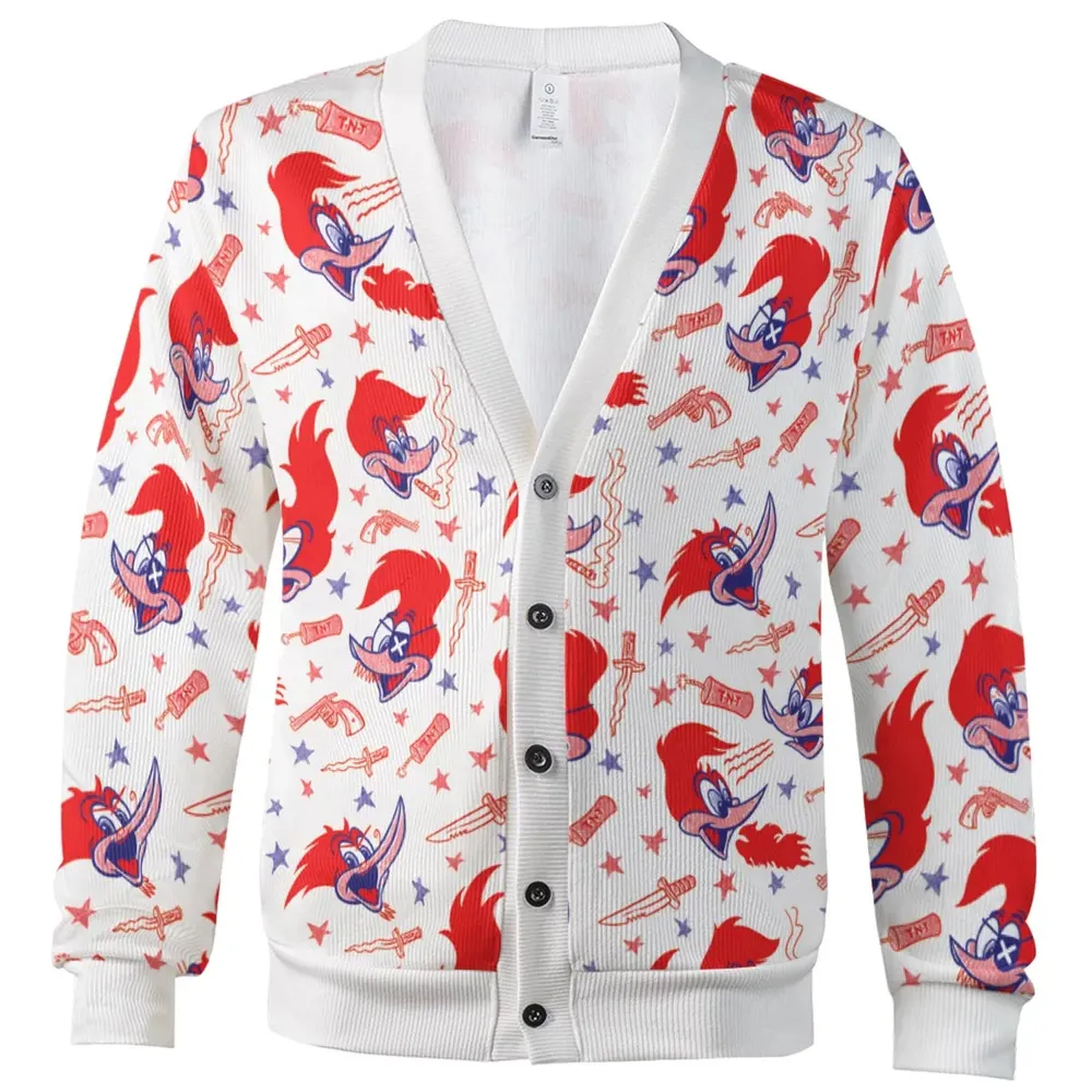 Dear Friends Woody Woodpecker Cardigan - 2