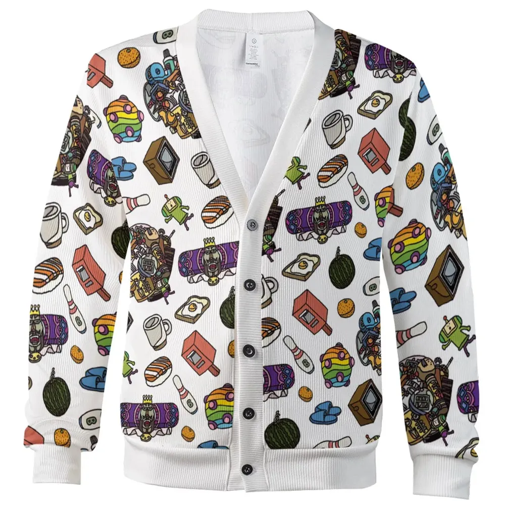 Sticky rolling ball Cardigan - 2