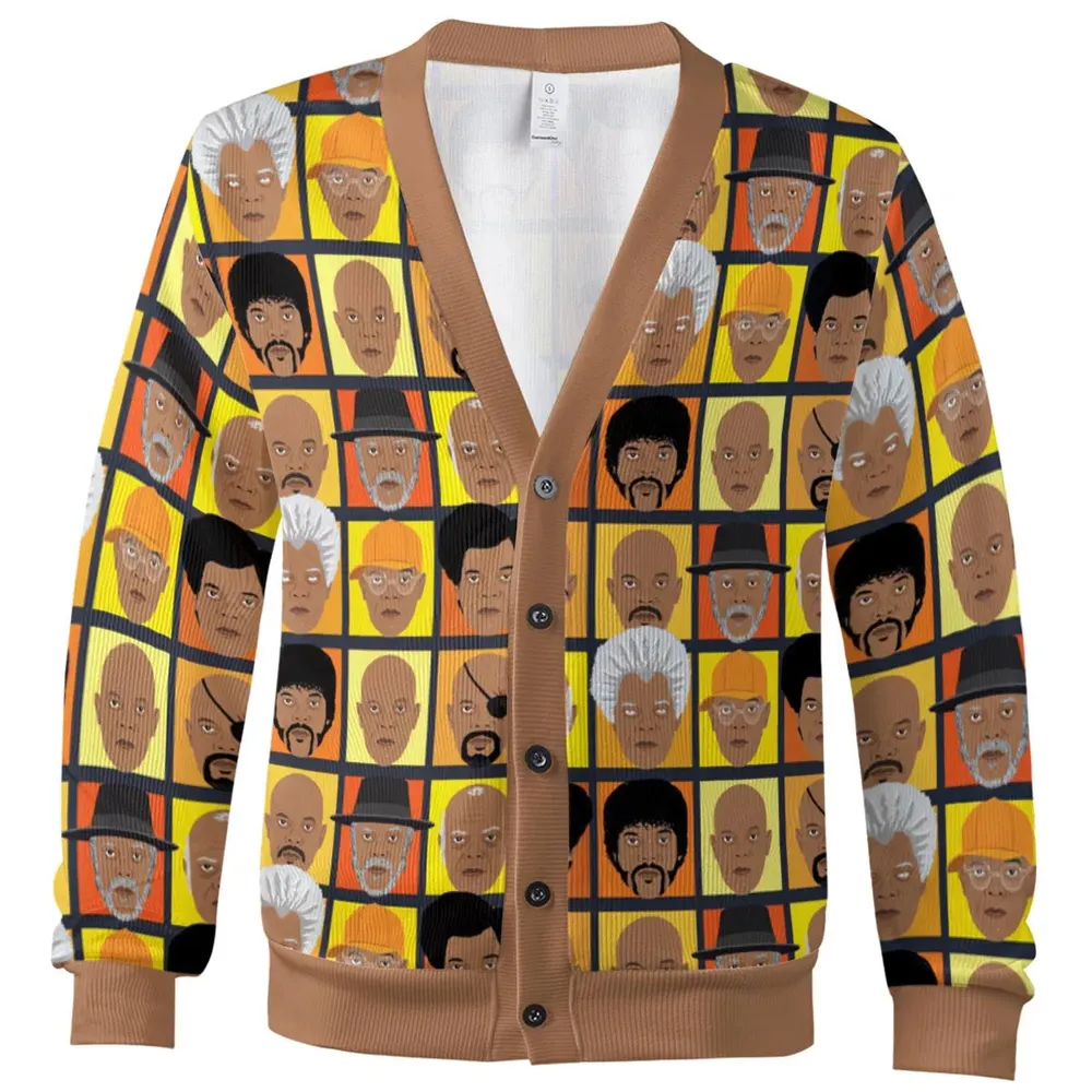 Classic Cinema Pulp Fiction Cardigan - 2