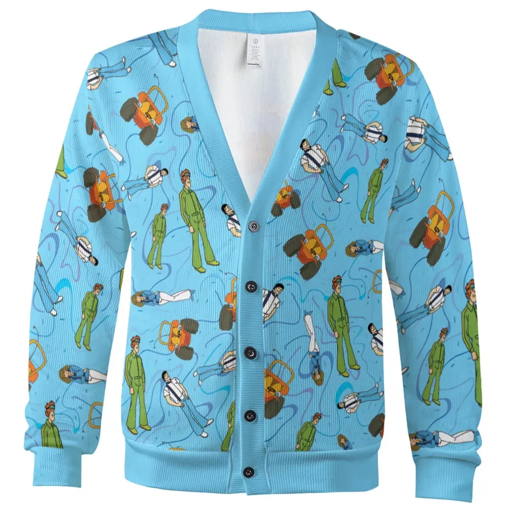 Nostalgia Combined Speed Buggy Cardigan - 2