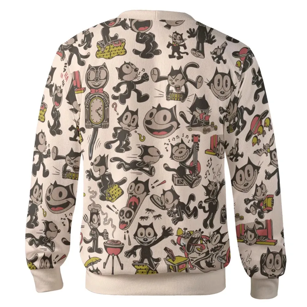 Vintage Cartoon Felix The Cat Cardigan - 3