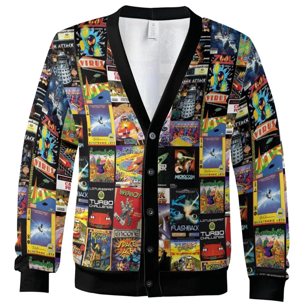 Amiga Retro Gaming Cardigan - 2