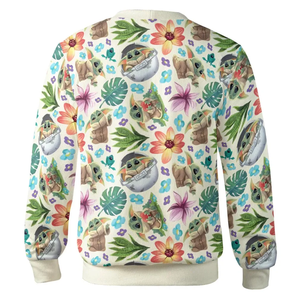 Galaxy Vibes Baby Yoda Cardigan - 3