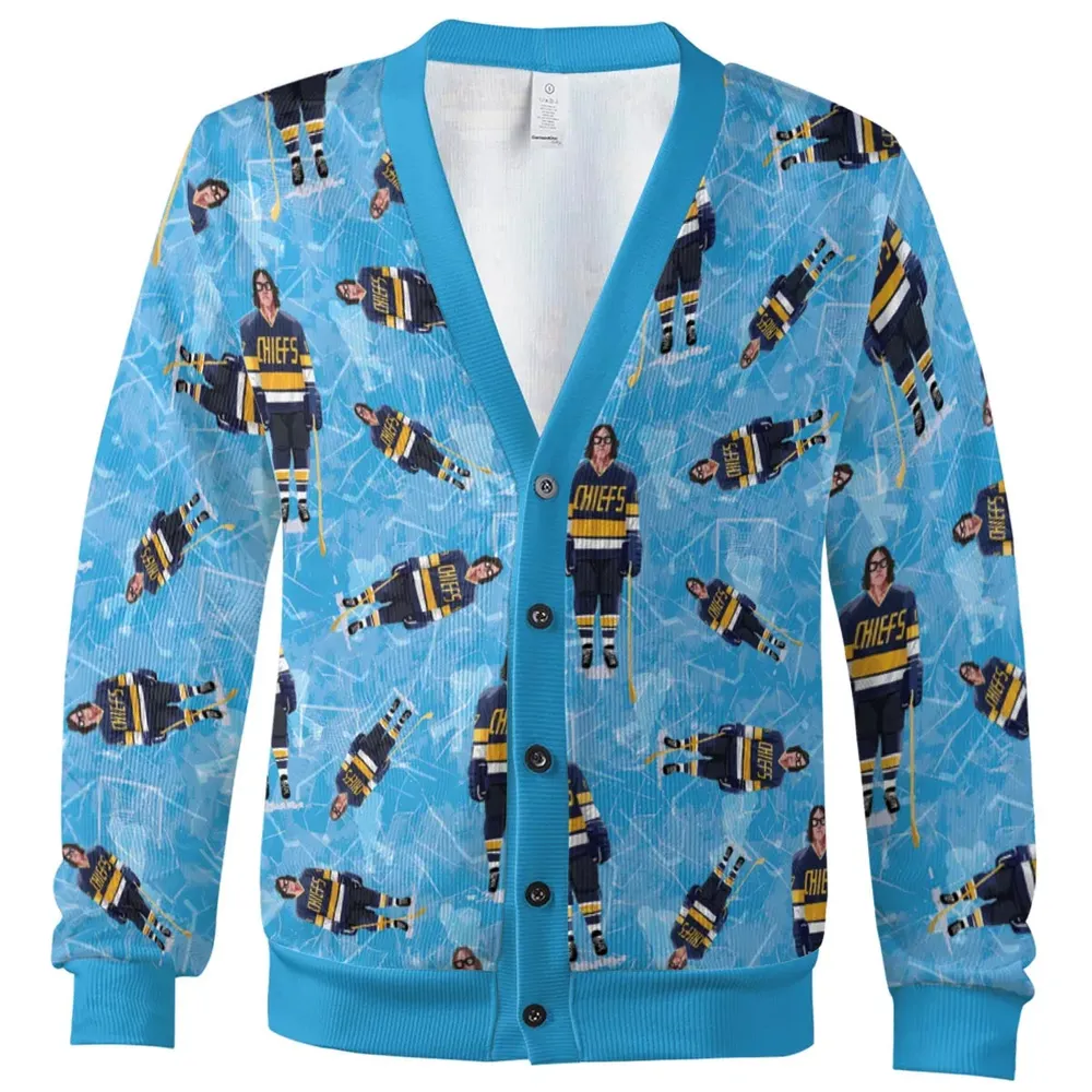 Hanson Brothers Slap Shot Cardigan - 2
