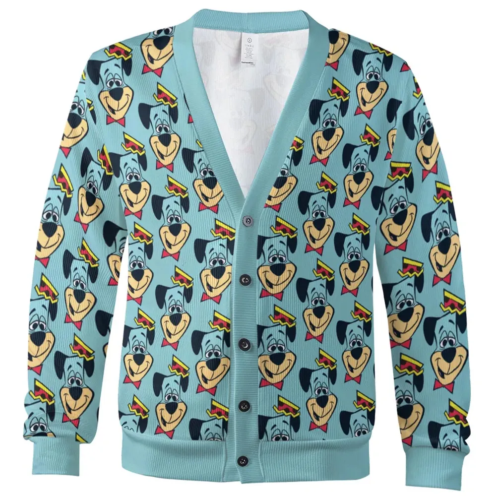 Vintage Cool Huckleberry Hound Cardigan - 2