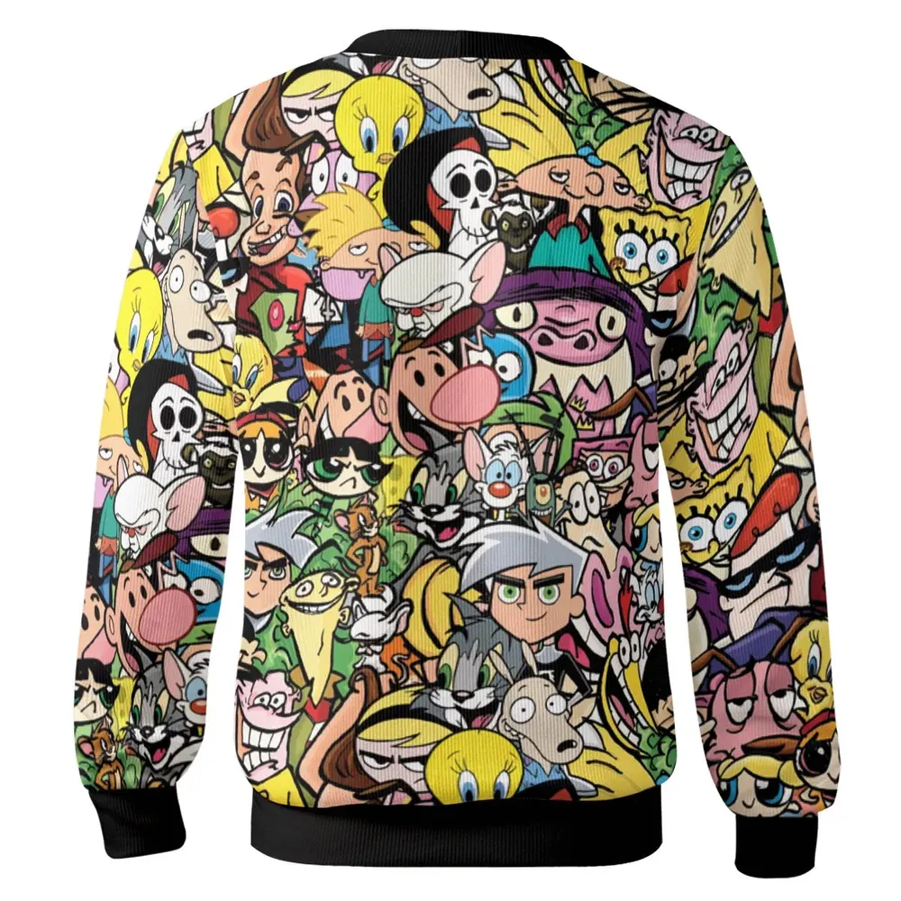 90's Nostalgia Montage Cardigan - 3