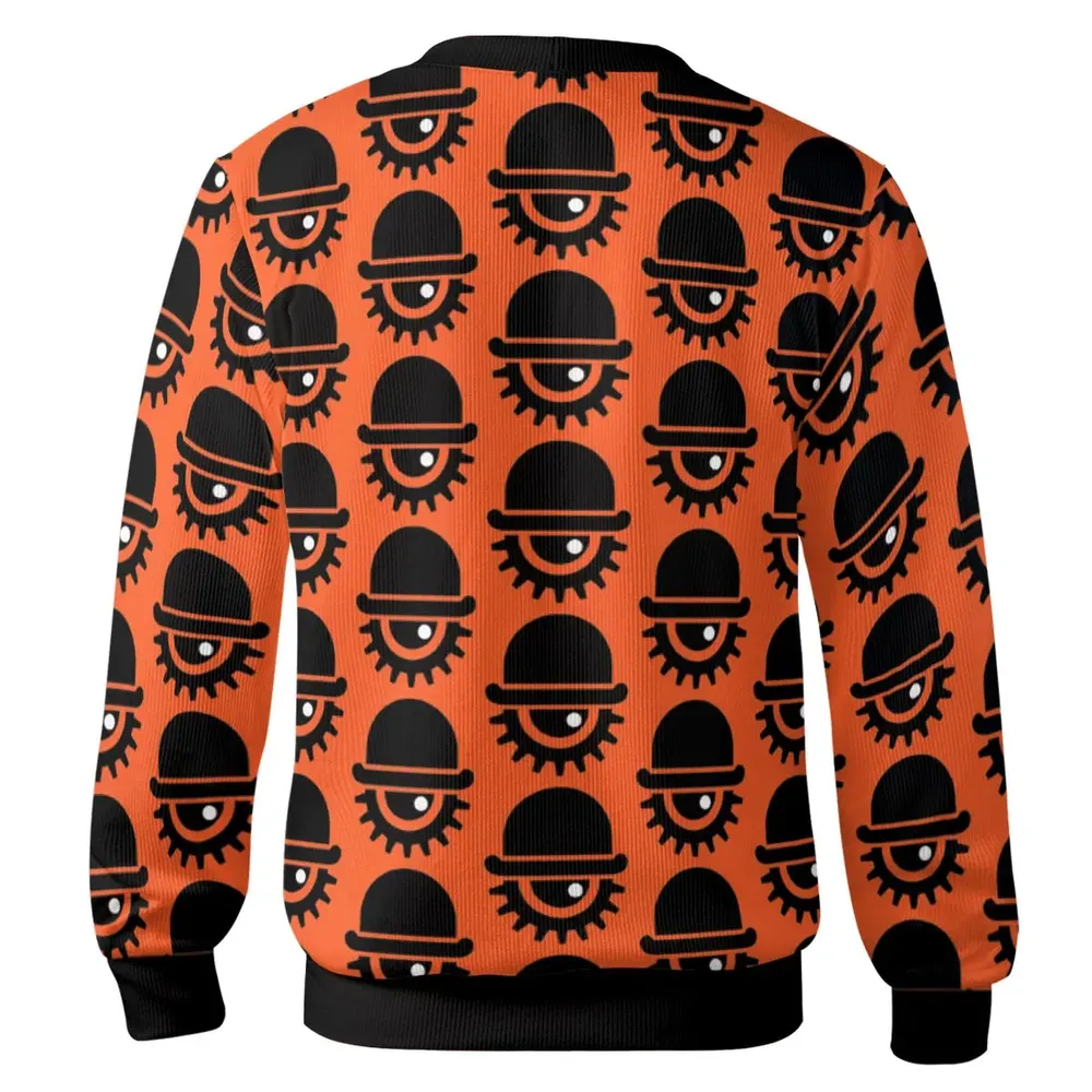 Eye and Bowler Hat Cardigan - 3