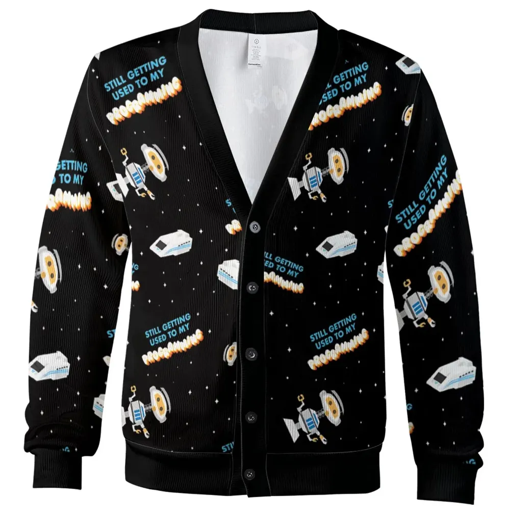 Still Getting Used To My Programming Cardigan - 2