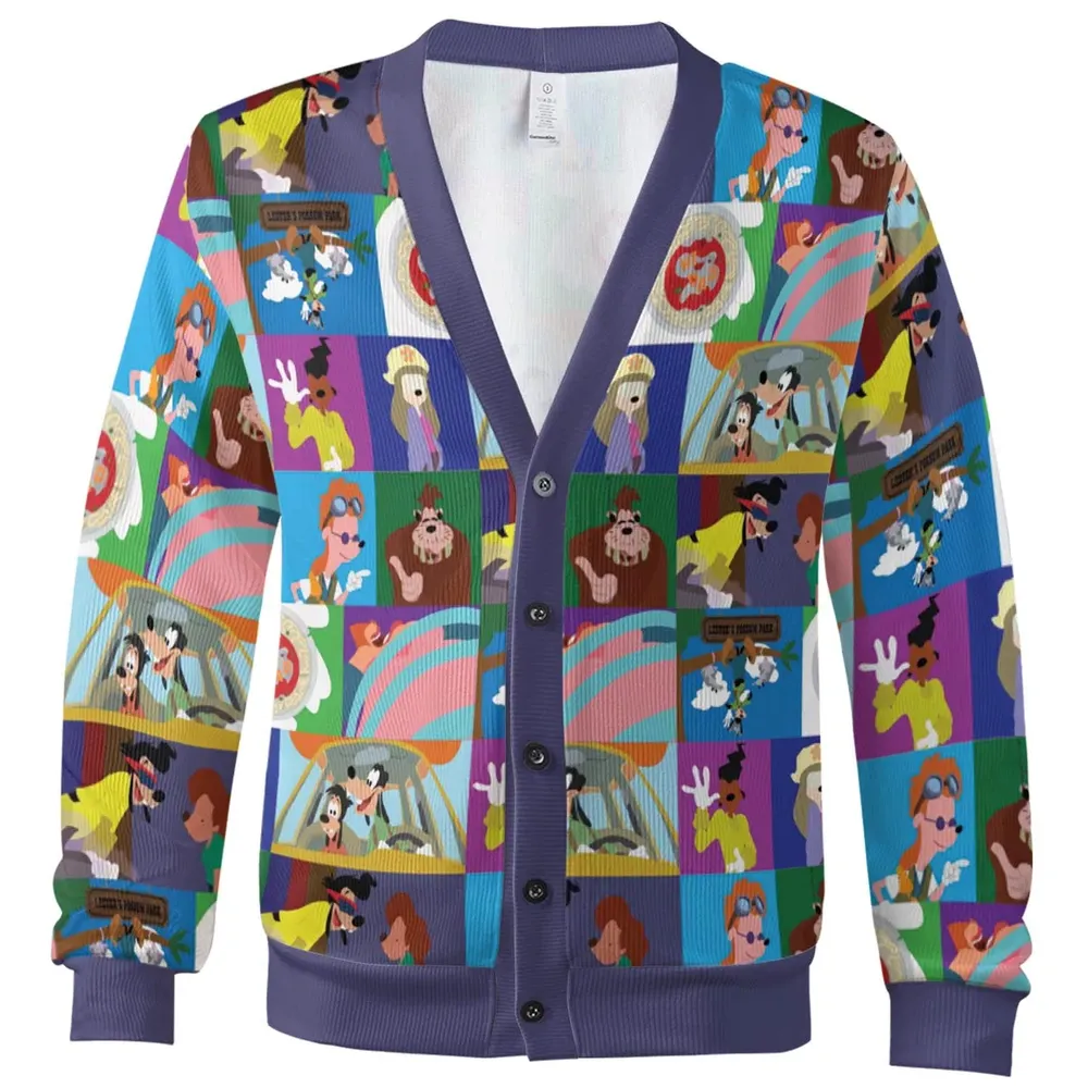Cartoon Cool A Goofy Movie Cardigan - 2