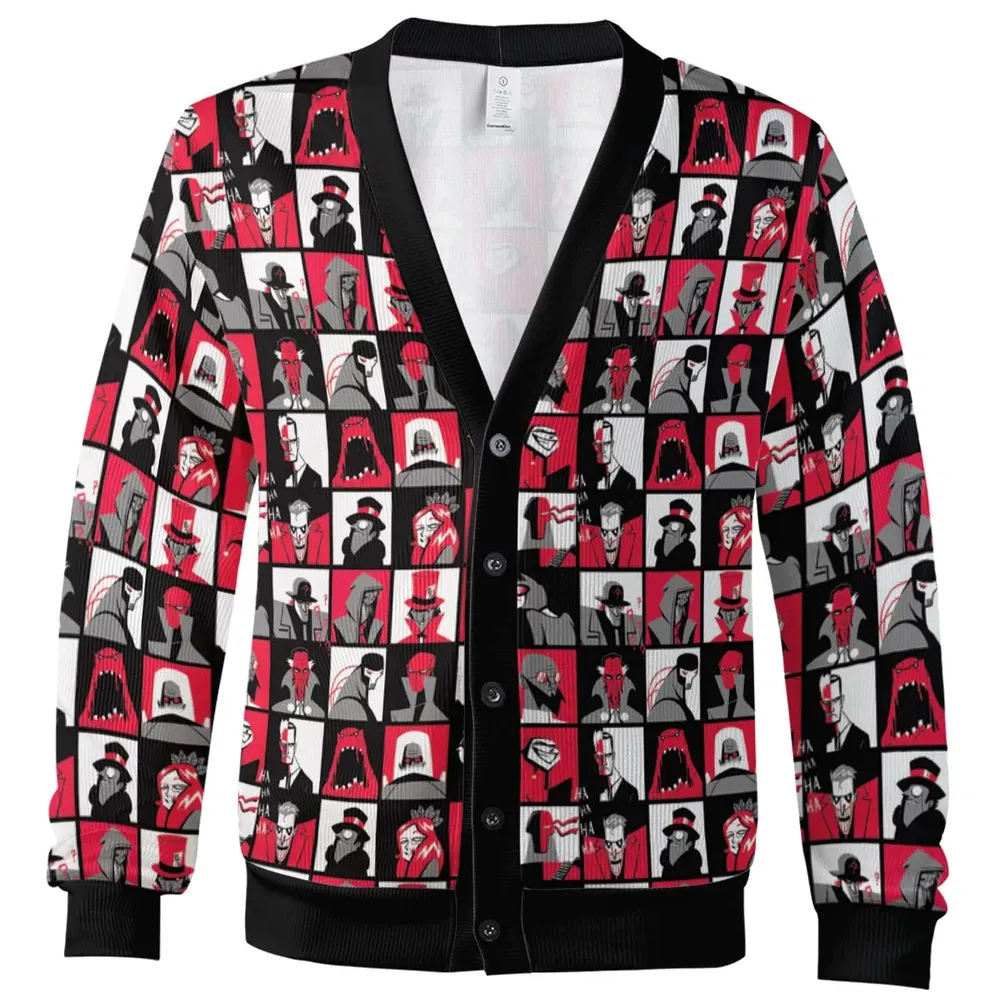 Bat Villains Cardigan - 2