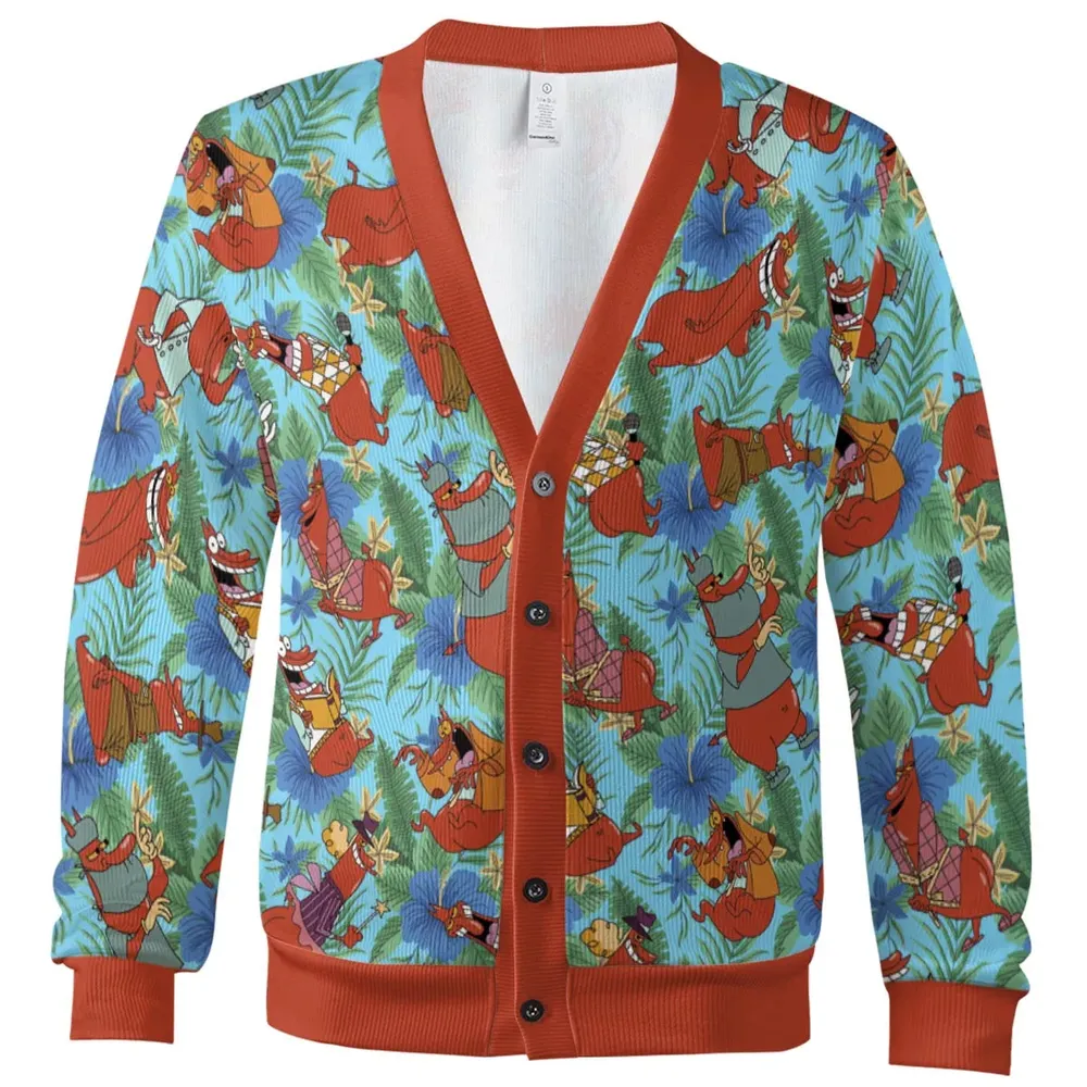 Red Guy Cardigan - 2