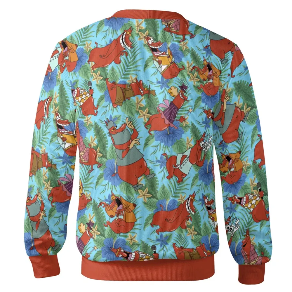 Red Guy Cardigan - 3