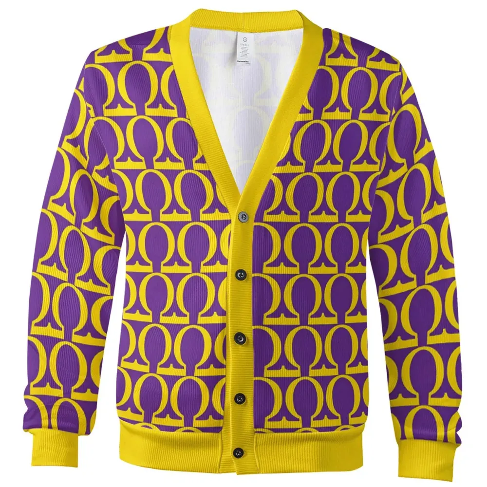 Omega Que Purple Gold Cardigan - 2