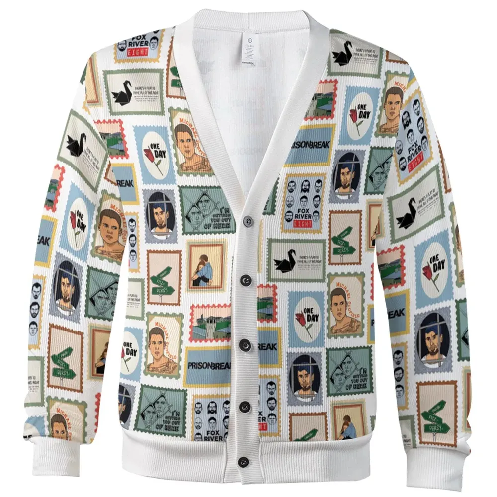 Escape Mode Prison Break Cardigan - 2