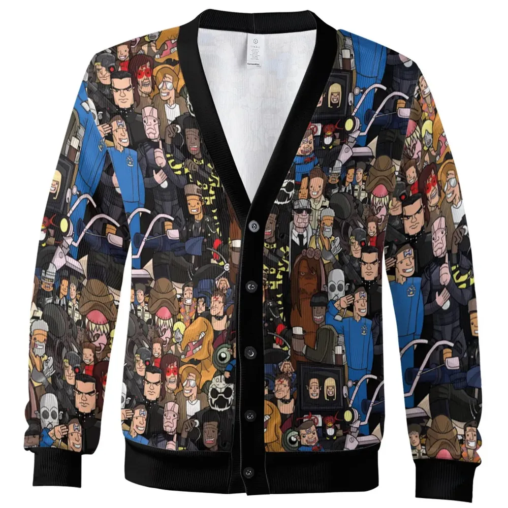 Red Dwarf Cardigan - 2