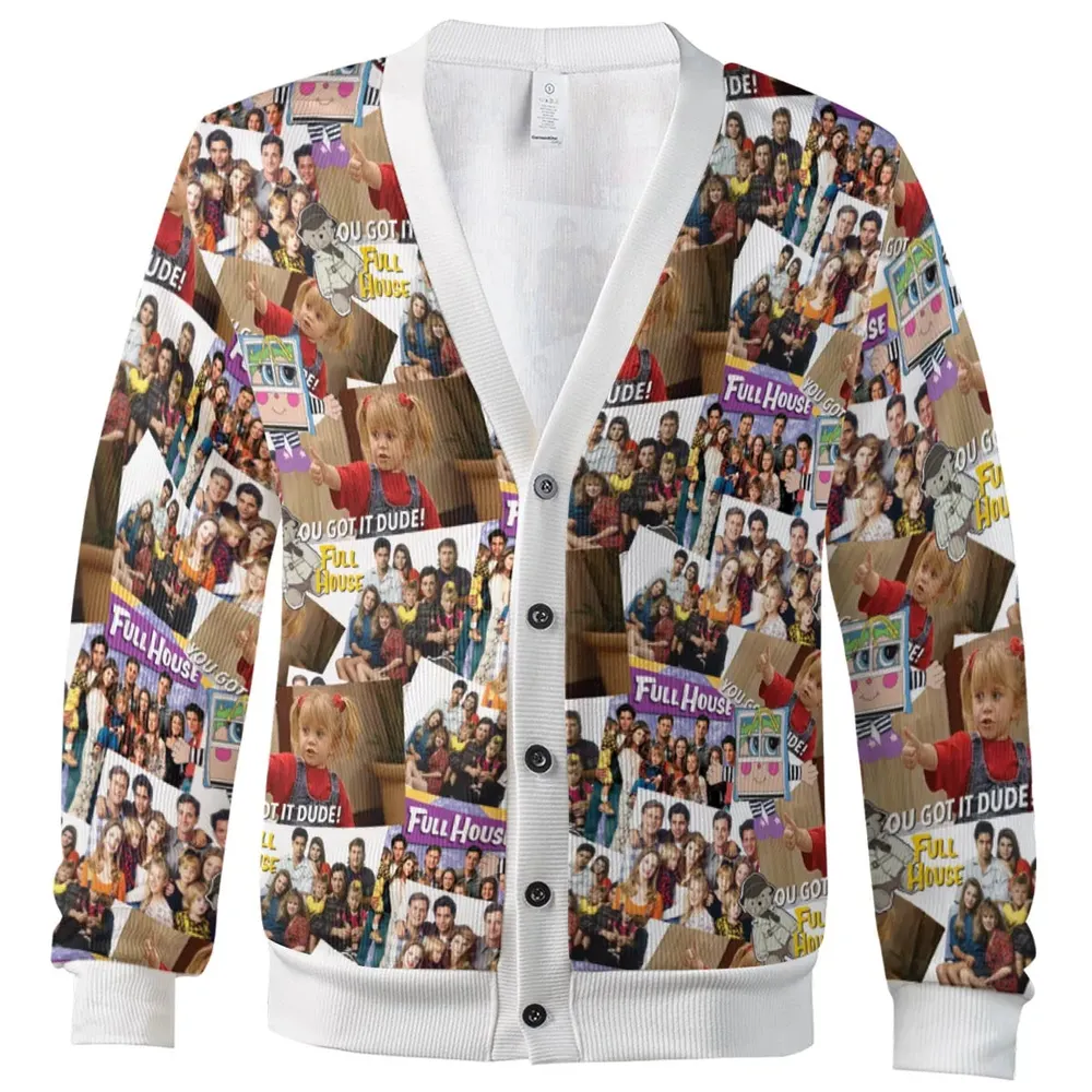 Family Feels Full House Cardigan - 2
