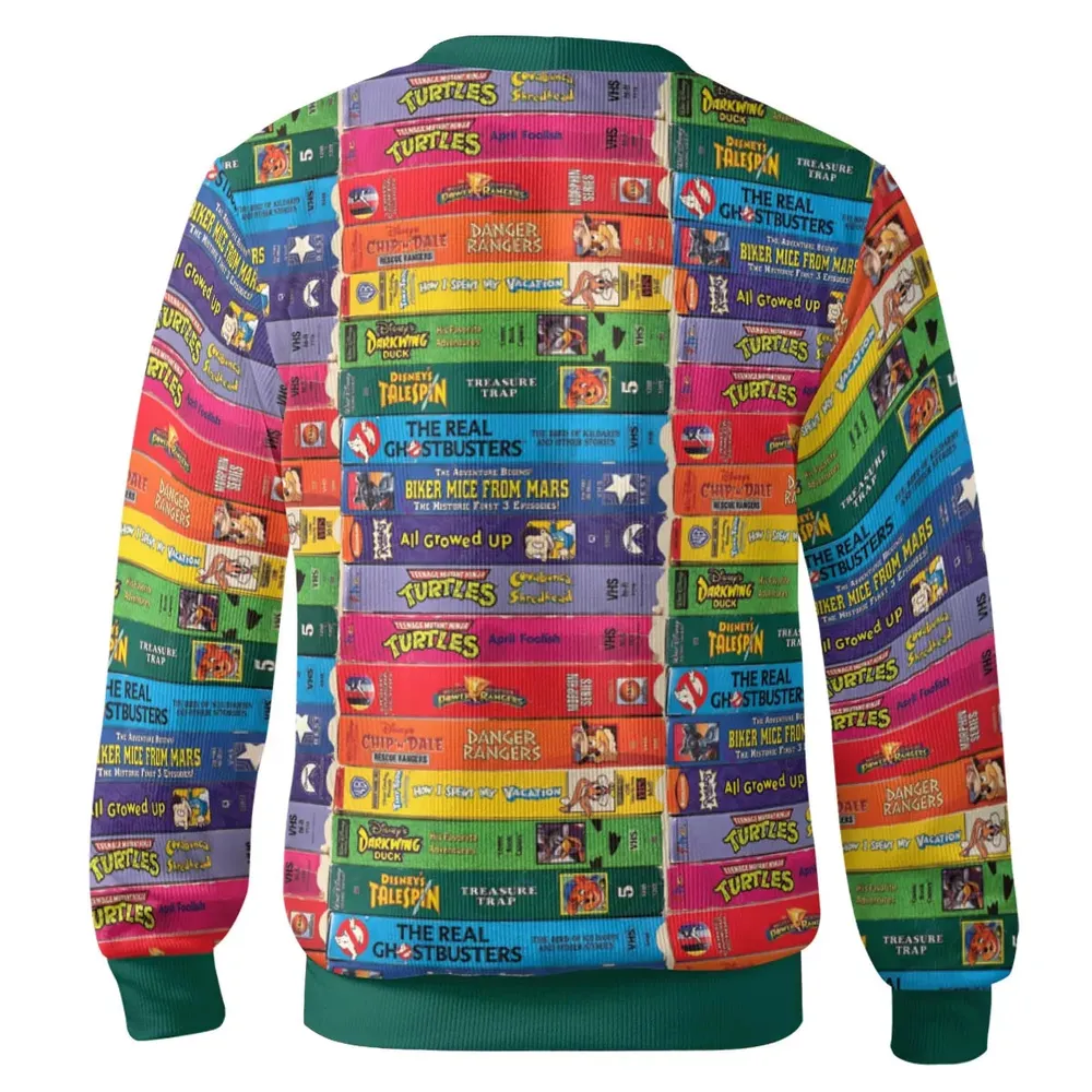 Cartoons Movie Retro Cassete Cardigan - 3